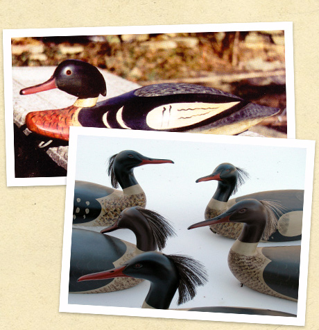 Merganser Decoys